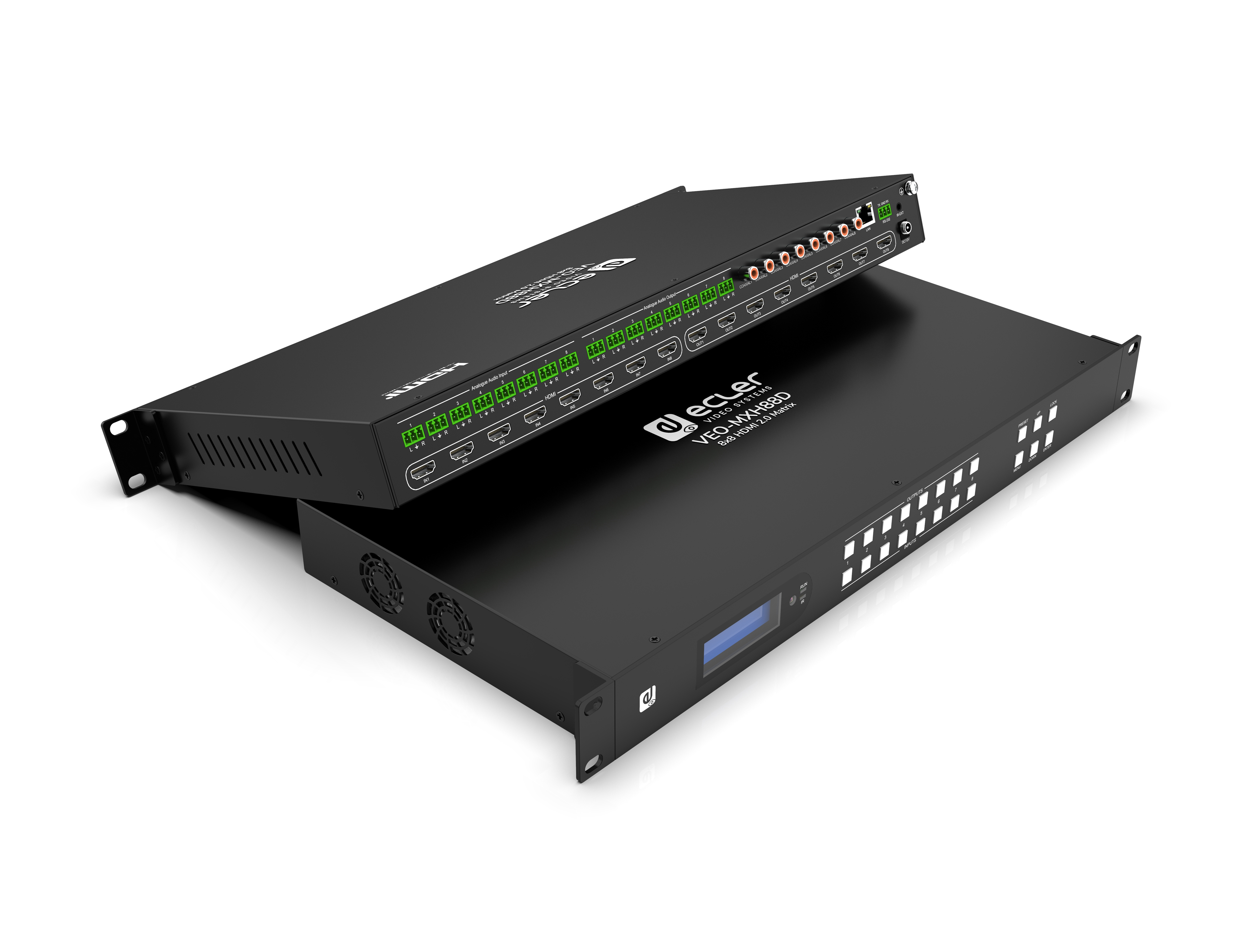 ECLER Video VEO-MXH88D 8x8 HDMI Matrix 4K/UHD
