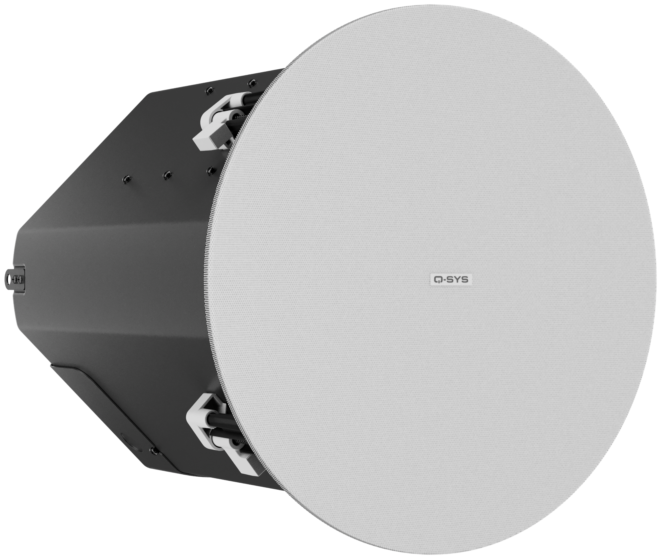 QSC AD C8T SWZB White     Acoustic Design™ Ceiling Mount Subwoofer