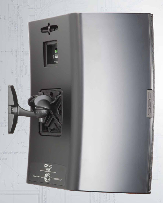 QSC AD S4T Black     Acoustic Design™ Speaker
