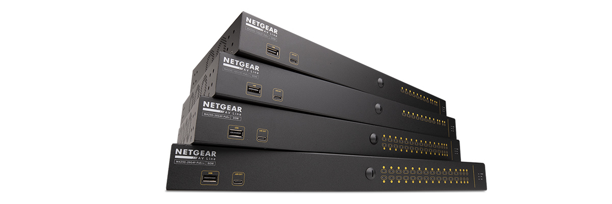 QSYS™ NS26-300+        26 Port Switch 300W PoE+