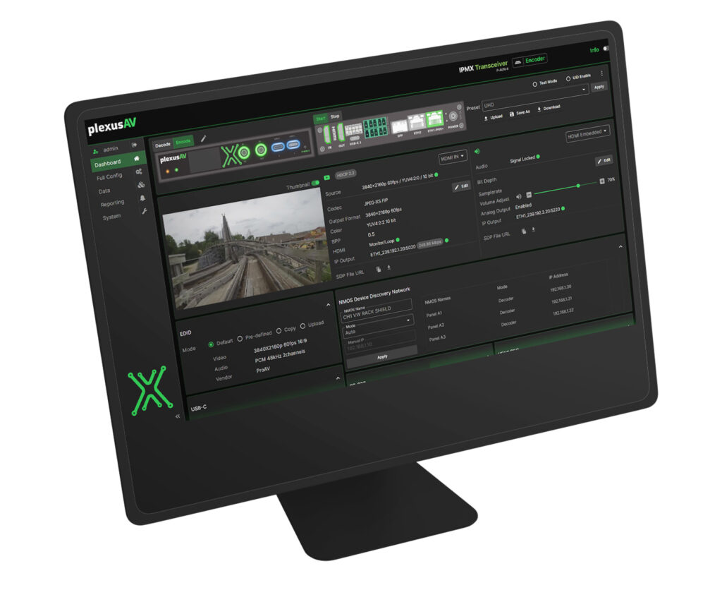 PlexusAV P-AVN-4 Transceiver