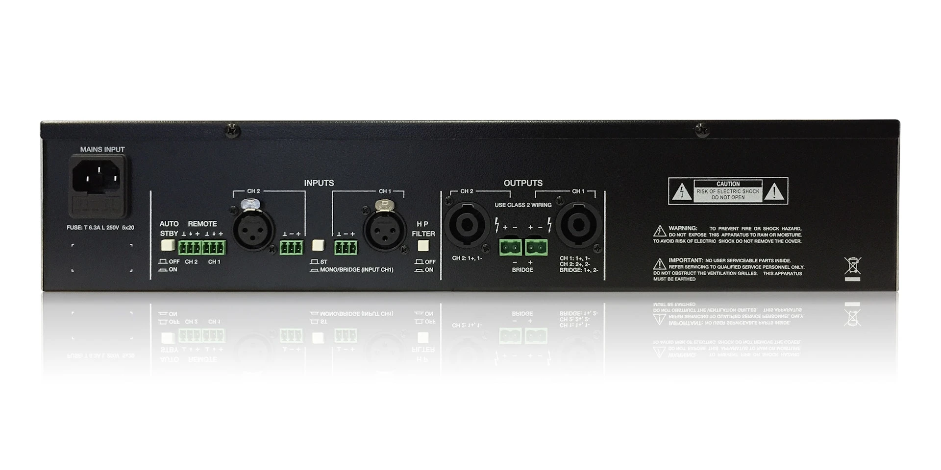 ECLER GPA-Series GPA2-400ES Amplifier 2x390W