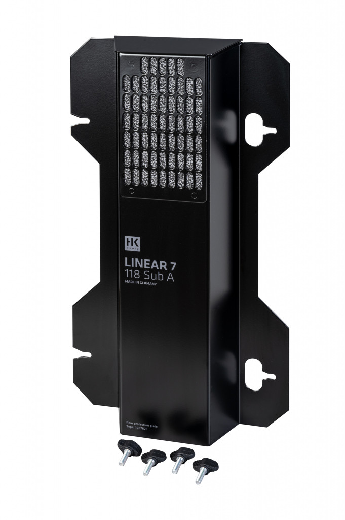 HK AUDIO Linear7 / Linear9 Zubehör Rear Protection Plate für 118 Sub und 118 Sub A