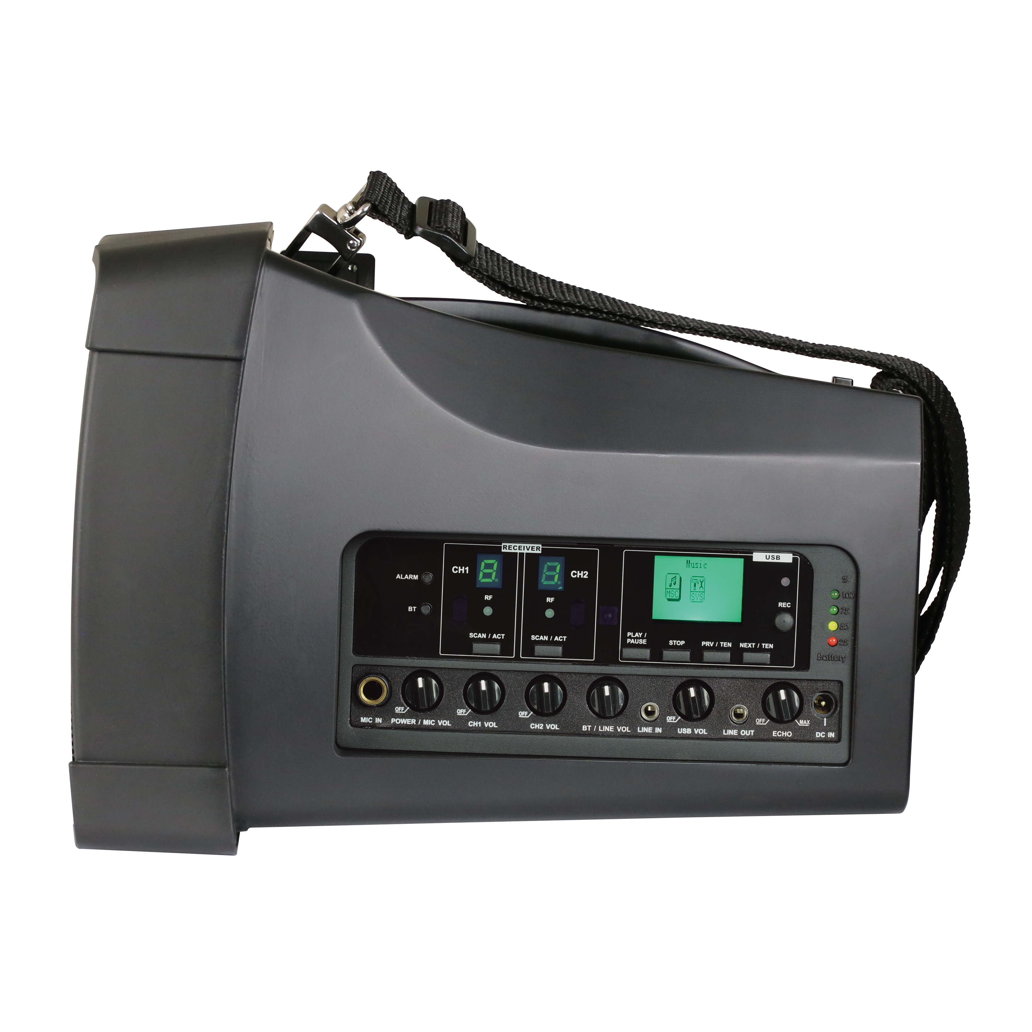 MIPRO MA200D (5.8G) Personal PA System mit Dual-Receiver