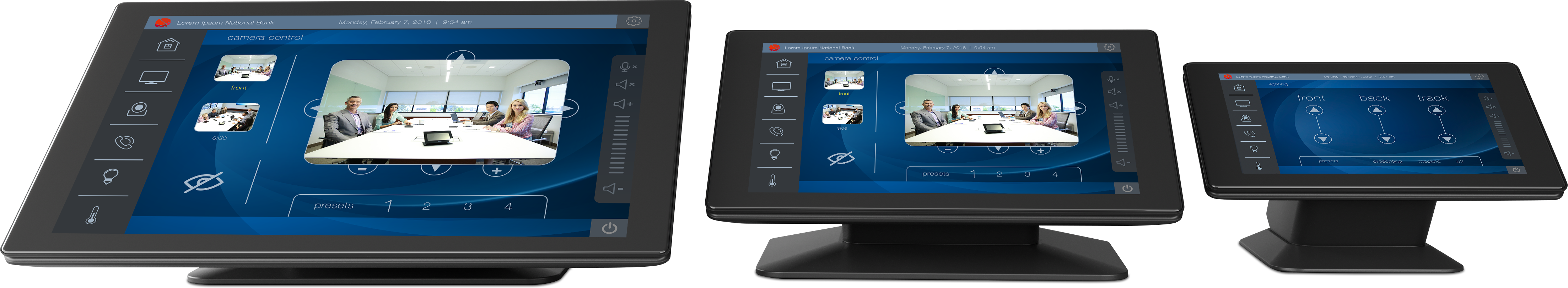 QSYS™ TSC50 Gen.3          5.0" Network Touchscreen Controller