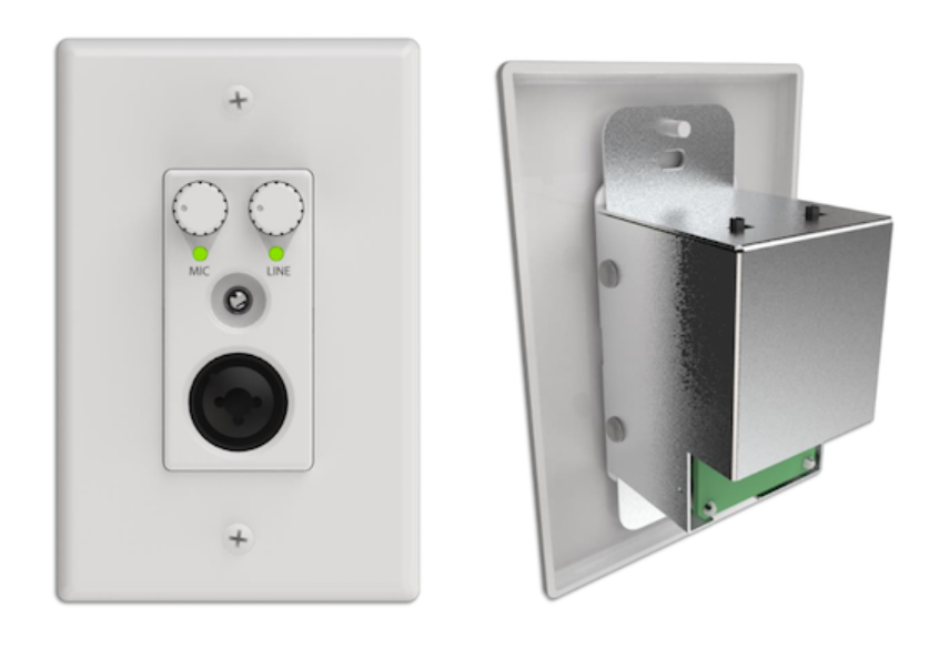 Q-SYS™ AtteroTech AXIOM ML1 Wallplate