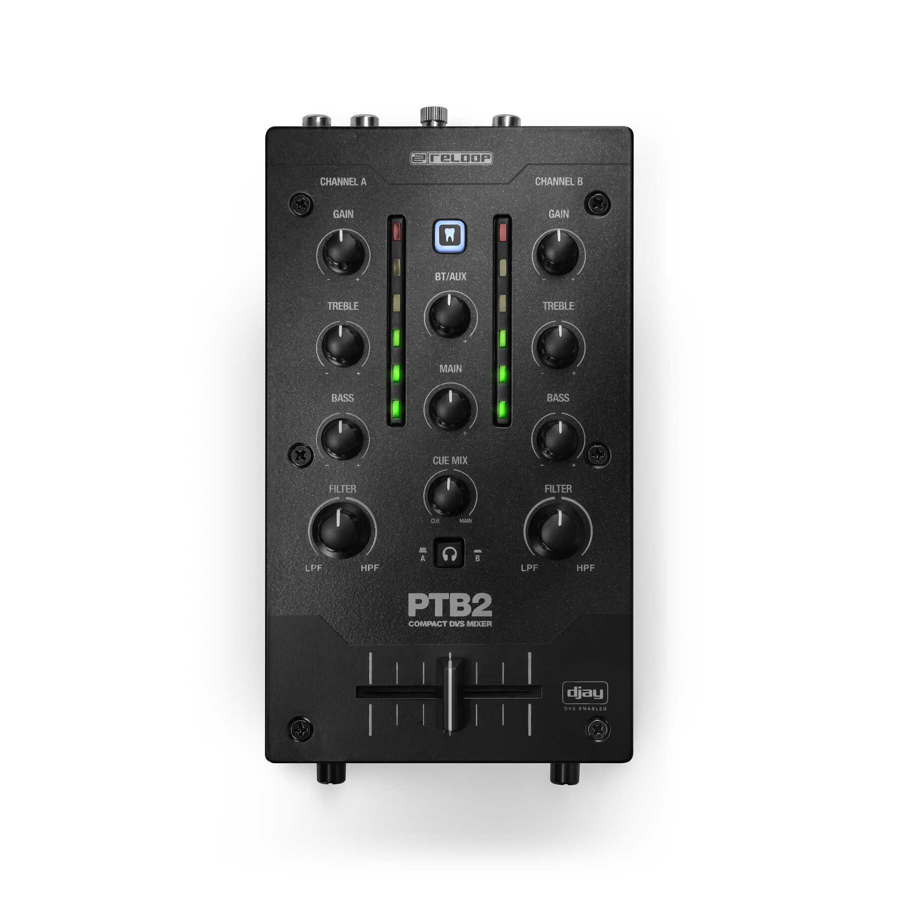 RELOOP PTB2 Portable 2+1 DJ Mixer