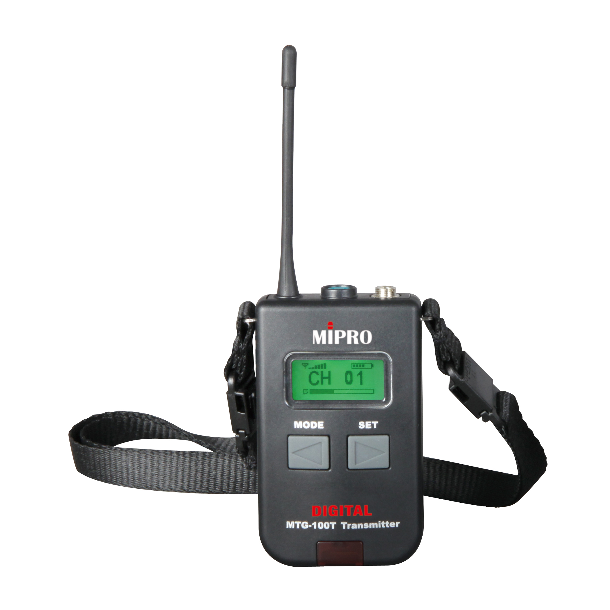 MIPRO MTG-Series MTG100T  Tour Guide Sender, Akku