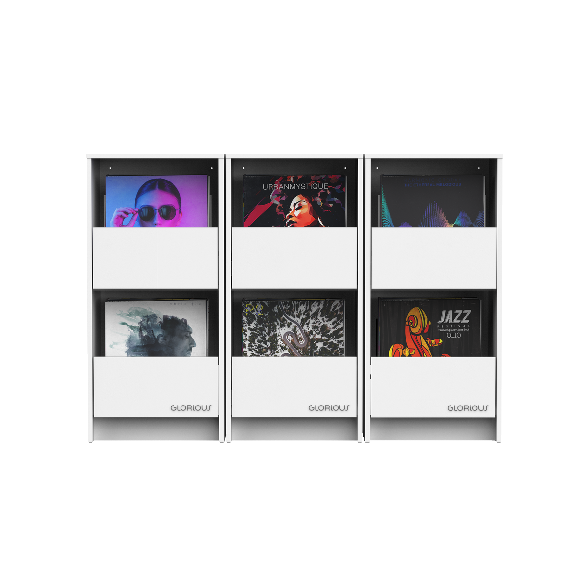 GLORIOUS Vinyl Vault White