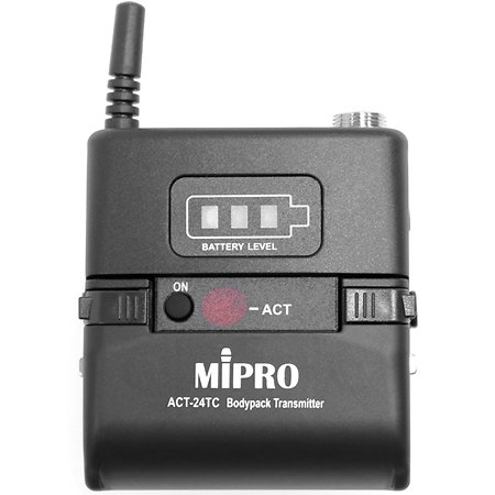 MIPRO 2400-Series ACT24TC Bodypack Transmitter 2.4GHz Akku