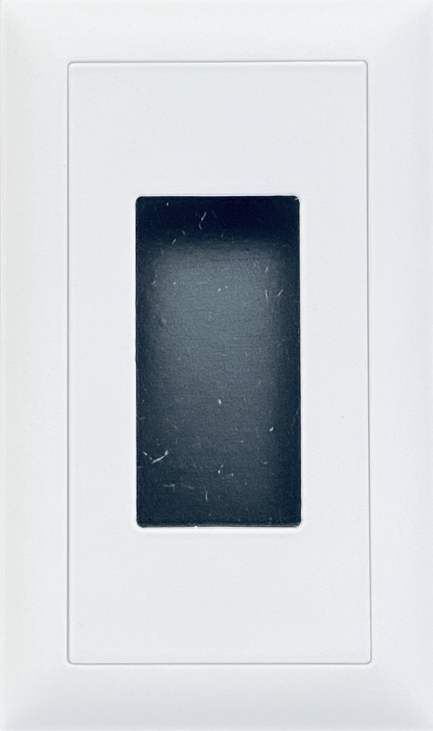 SDS Umbaukit EdizioDue GR1+1 White für US 1-Gang Wallplates