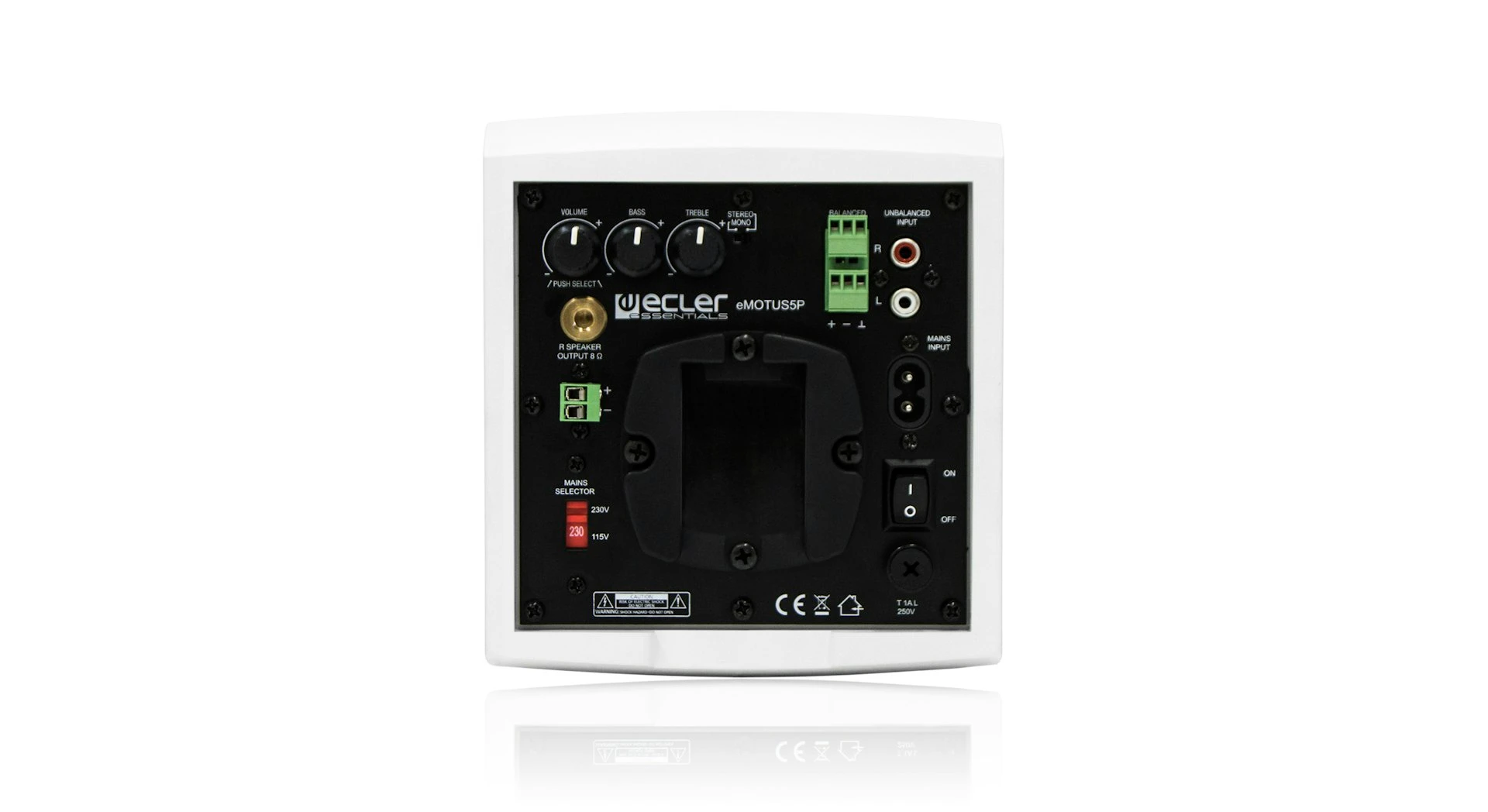 ECLER EMOTUS5P-WH   5"powered Speaker Set White