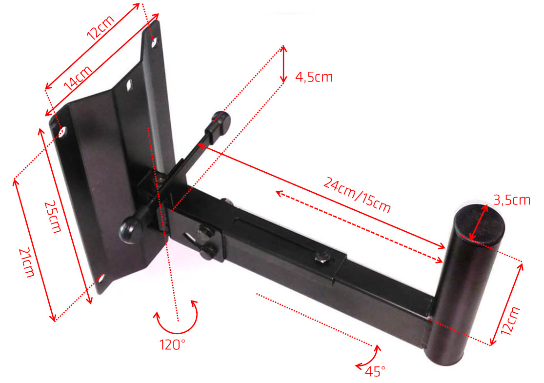 HK AUDIO Zubehör BWH1 Boxenwandhalterung