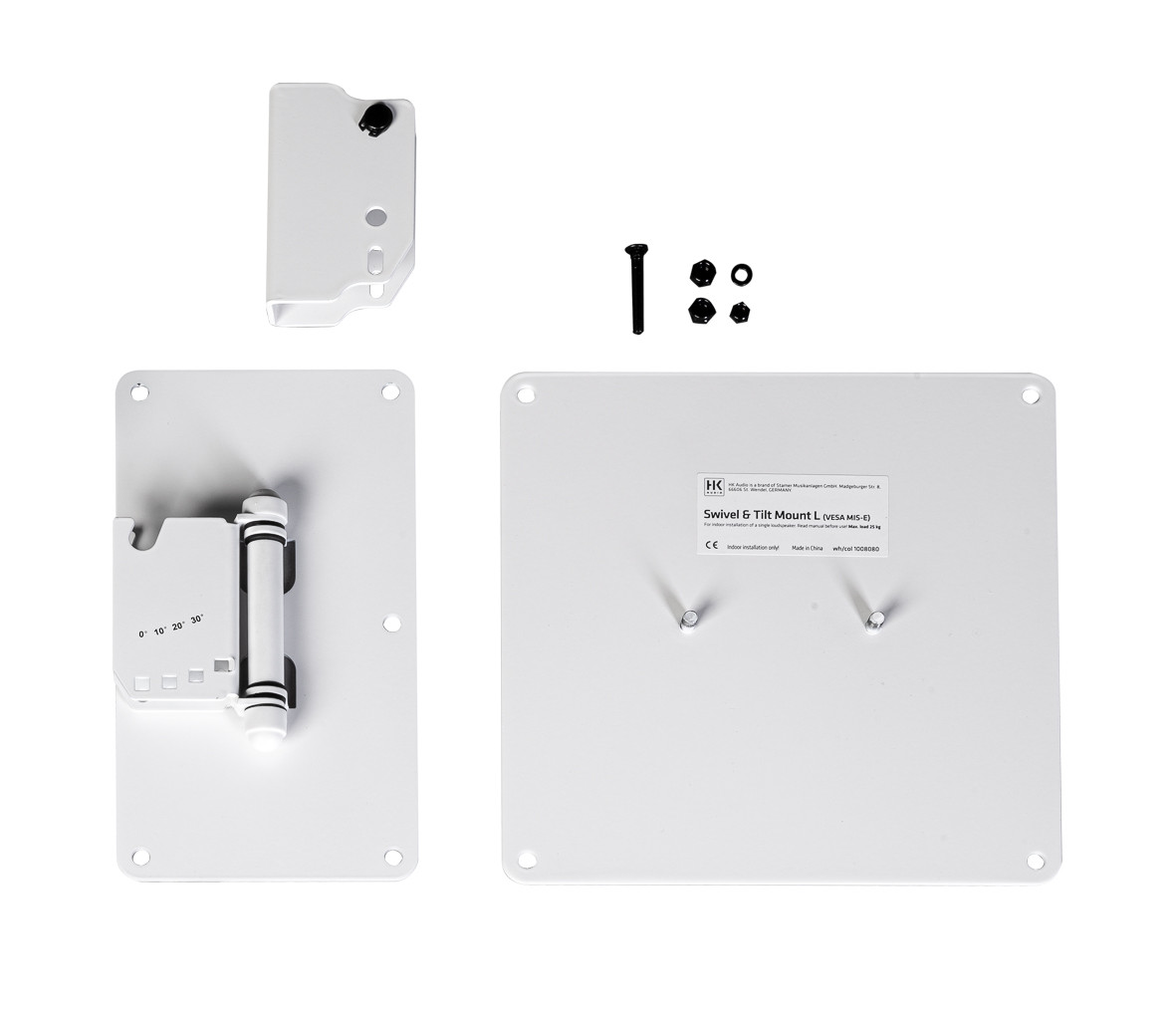 HK AUDIO FINEO Swivel and tilt mount L  White/RAL