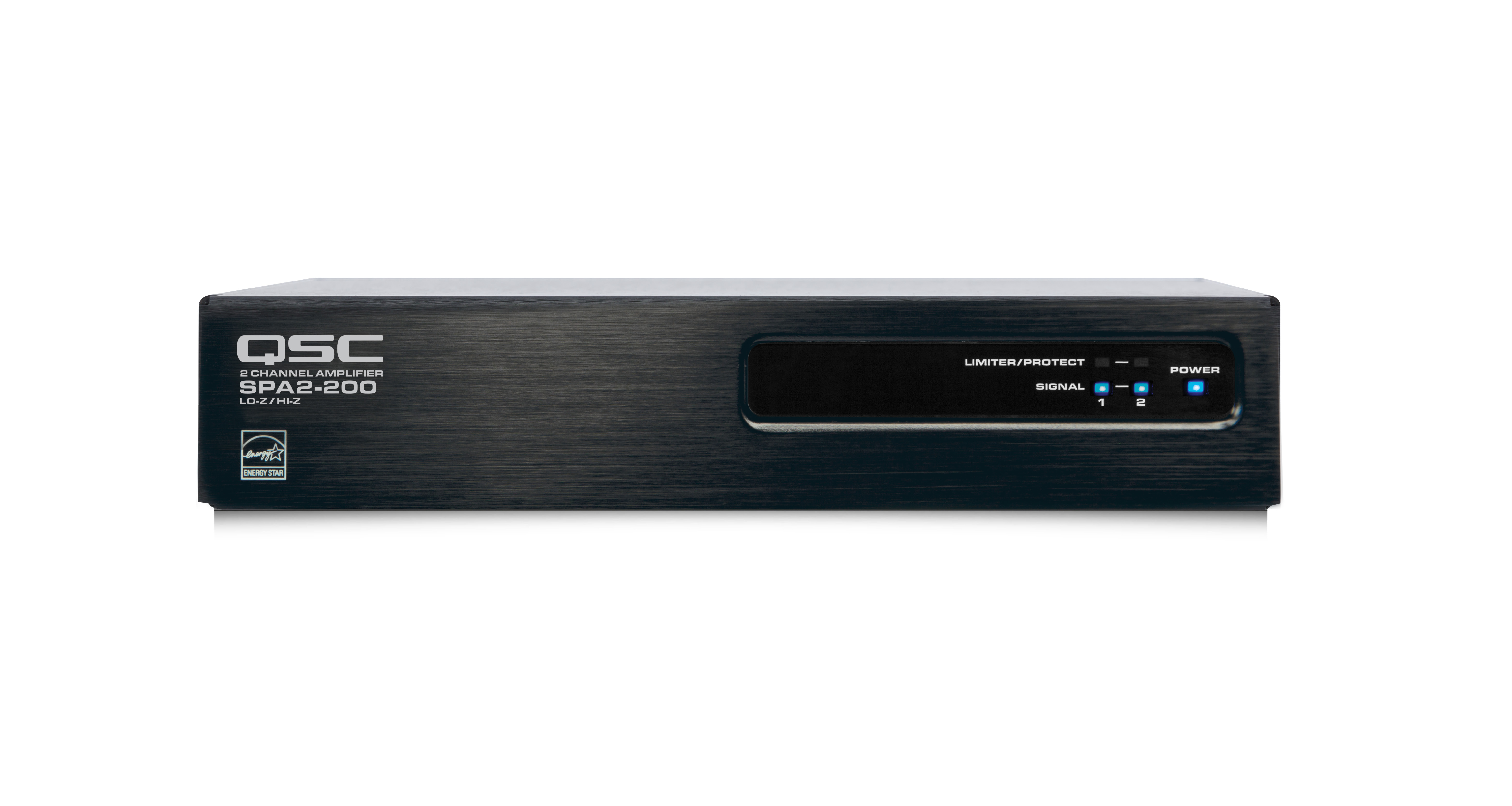 QSYS™ SPA2-200           2x200W Amplifier / 1x350W/100Volt