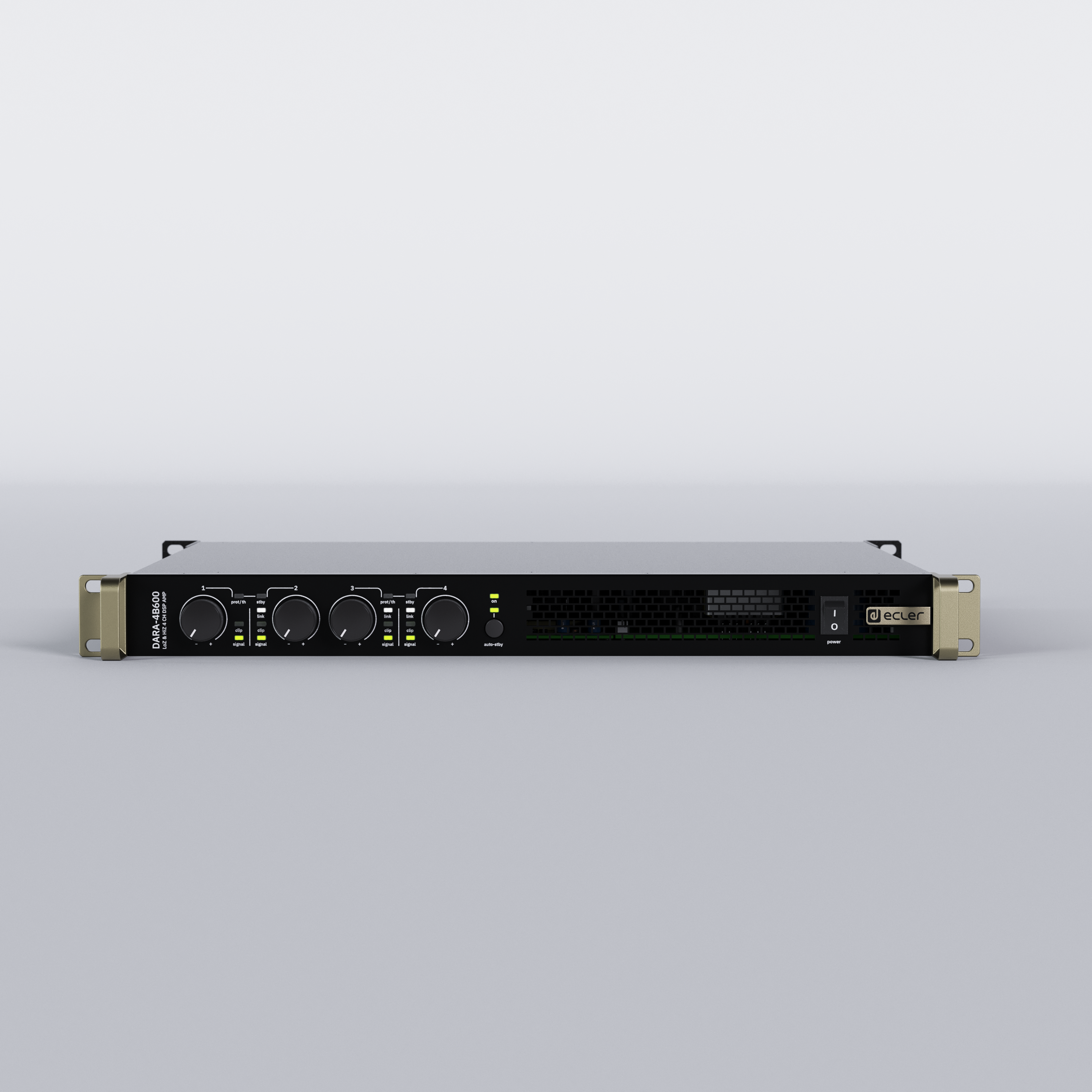 ECLER DARA4B-600     4x600W DSP Amplifier