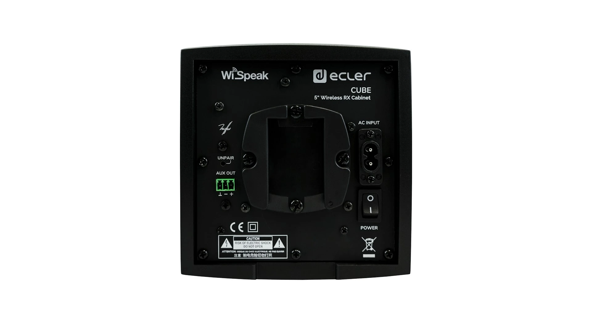 ECLER WiSpeak CUBE5-BK