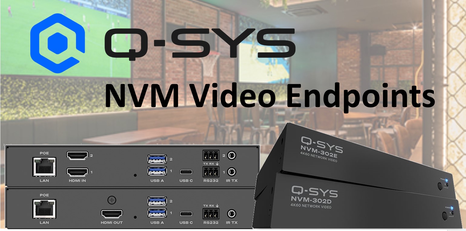 Q-SYS™ SLNVM-E2-P Software license
