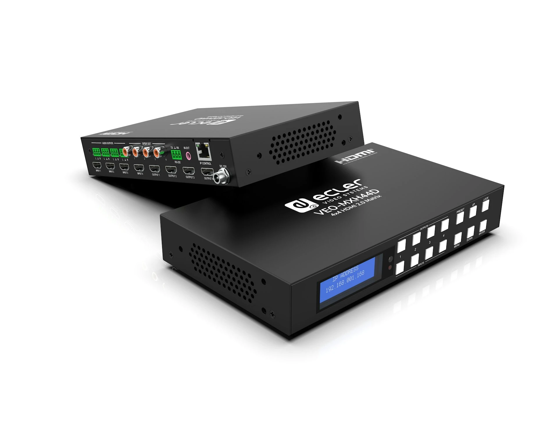 ECLER Video VEO-MXH44D      4K HDMI Matrix
