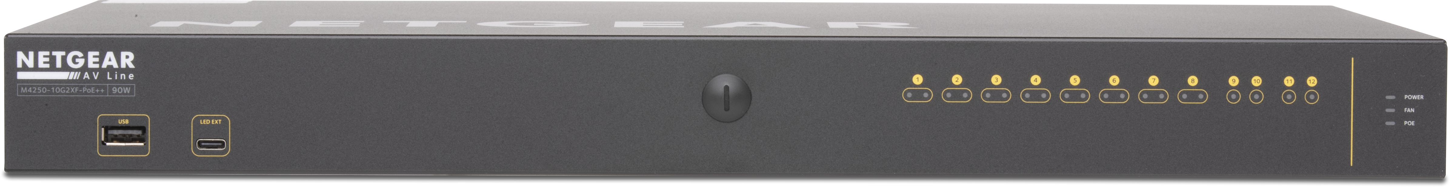 QSYS™ NS10-720++     10 Port Switch 720W PoE++