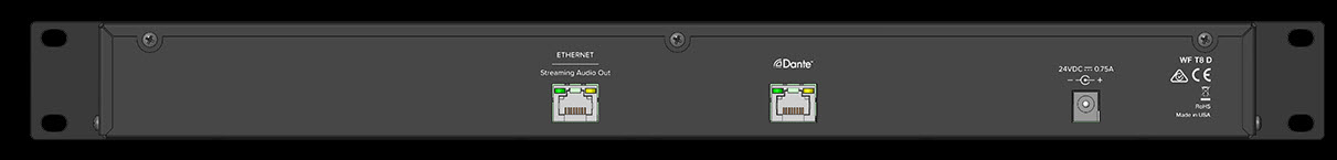 WILLIAMS AV WaveCast WF T8D Wi-Fi Assistive Listening System Dante™/AES67