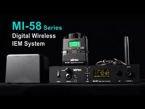 MIPRO MI-Series MI58RT   InEar SET 5.8GHz