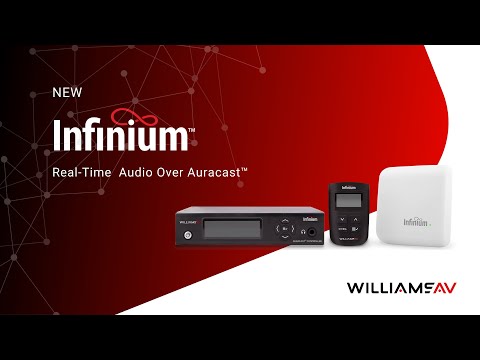 WILLIAMS AV Infinium™ BA R1 Auracast™ Receiver